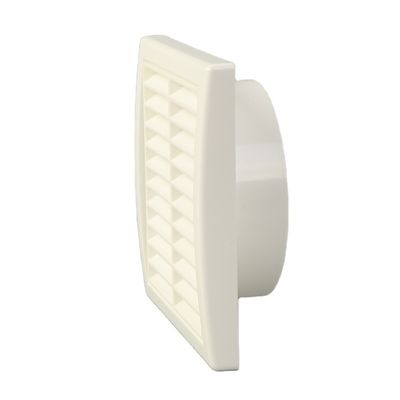 Wall Air Vent Square Tumble Dryer Extractor Fan ABS Vent Louver Outdoor Plastic Air Outlet