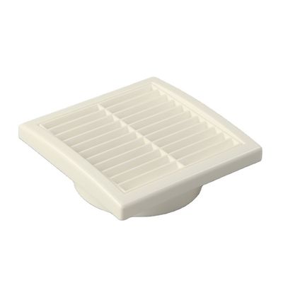 Wall Air Vent Square Tumble Dryer Extractor Fan ABS Vent Louver Outdoor Plastic Air Outlet