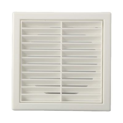 Wall Air Vent Square Tumble Dryer Extractor Fan ABS Vent Louver Outdoor Plastic Air Outlet